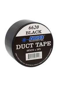 Product Duct Tape Black 48mmX9.1m Abro 6620 base image