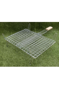 Product Σχάρα Ψησίματος Χρωμίου Με Πόδια 48x36x8.5cm base image