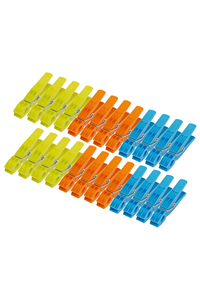Product 24 Clothes Hanging Plastic Pegs Cyclops base image