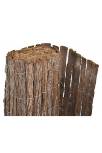 Product Tree Bark Garden Screening Fence 1x3m 60019 base image