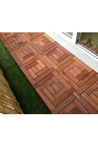 Product Kwila Outdoor Wooden Tile 40x40cm A734 base image