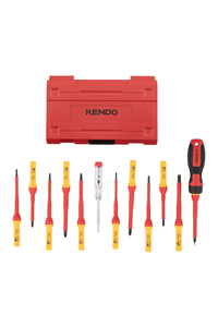 Product Electrician's Screwdriver Set 13 Pcs Kendo 20485 base image