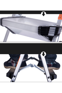 Product Σκαλοσκαμπό Αλουμινίου 2x4 Σκαλοπάτια Prostep PS1199 base image