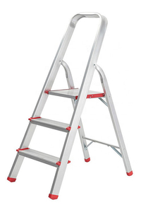 Product Foldable Aluminium Ladder 2+1 Steps Prostep PS0802 base image