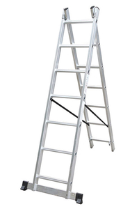 Product Σκάλα Αλουμινίου Επεκτεινόμενη 2x8 Prostep PS1137 base image