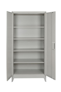Product Ντουλάπα Μεταλλική Δίφυλλη Με 4 Ράφια 90x45x191cm base image