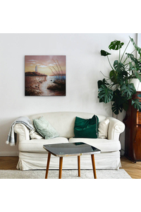 Product Πίνακας Ζωγραφικής Σε Καμβά 80x80cm "Φάρος" base image