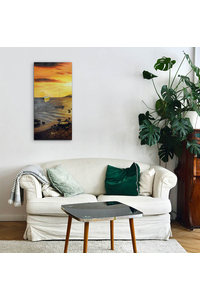 Product Πίνακας Ζωγραφικής Σε Καμβά 40x100cm "Βαρκούλες" base image