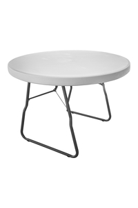 Product Τραπέζι Πλαστικό Πτυσσόμενο Στρογγυλό 110cm base image