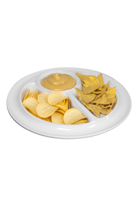 Product Chip 'n Dip Platter Dolomite 35.5cm base image