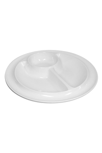 Product Chip 'n Dip Platter Dolomite 35.5cm base image
