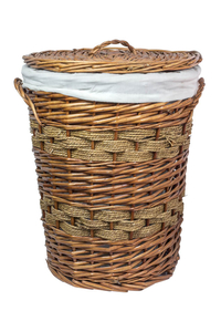 Product Καλάθι Αποθήκευσης Ψάθινο Στρογγυλό Με Σχοινί 52043 base image