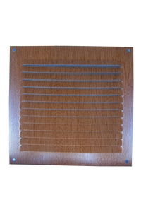 Product Εξαεριστήρας Αλουμινίου Με Σίτα Οξιά 150x150mm base image