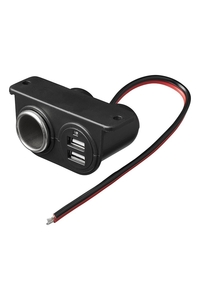 Product Πρίζα Αυτοκινήτου 12/24V Με 2 Θύρες USB ProPlus 450420 base image