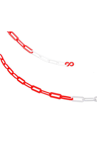 Product Αλυσίδα Πλαστική Κόκκινο / Λευκό 5m ProPlus 520224 base image