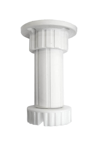 Product Πόδι Ντουλάπας Πλαστικό Λευκό No 10 base image