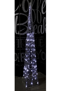 Product Φωτιστικό Πυραμίδα Διάφανη 100 LED 120cm base image