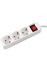 Product Πολύμπριζο 3 Θέσεων Με Διακόπτη 3m Electra JM-GBK03-3Μ base image