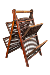 Product Εφημεριδοθήκη Μπαμπού Πτυσσόμενη 43x58x74cm base image