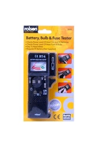 Product Δοκιμαστικό Όργανο Μπαταριών Rolson 28101 base image