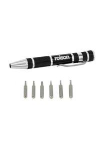 Product Pen Screwdriver 6 In 1 Rolson 40610 base image