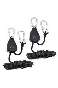 Product Ratcheted Tackle & Rope 2m 2 Pcs Hofftech 011776 base image