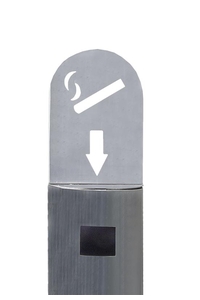 Product Σταχτοδοχείο Δαπέδου Inox TS8008 base image