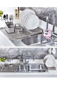 Product Dish Drying Rack 31x40cm Sidirela Trio base image