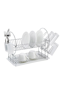 Product Πιατοθήκη Διώροφη Μεταλλική Sidirela W3856C base image