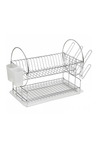 Product Πιατοθήκη Διώροφη Μεταλλική Sidirela W3856C base image