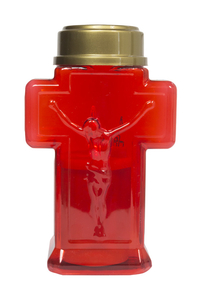 Product Memory LED Candle Crucifix 100 Days 11808 base image