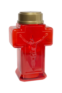 Product Memory LED Candle Crucifix 100 Days 11808 base image