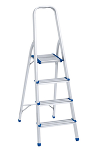 Product Foldable Aluminium Ladder 3+1 Steps Sidirela base image