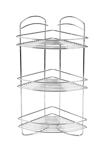 Product Ραφιέρα Μπάνιου Γωνιακή Τριώροφη base image