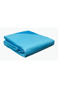 Product Κουβερλί Διπλής Όψης Μπλε/Γαλάζιο 220x230cm Country base image