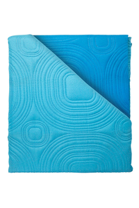 Product Κουβερλί Διπλής Όψης Μπλε/Γαλάζιο 220x230cm Country base image