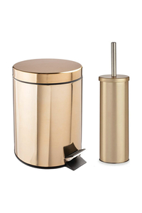 Product Κάδος 7Lt & Πιγκάλ Σετ 2 τεμ. Χρυσό base image