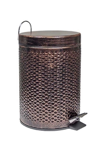 Product Κάδος Με Πεντάλ Σφυρίλατος Χαλκός 7Lt base image