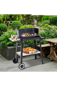 Product Ψησταριά Φορητή Με Ρόδες 82.3x44.3x84.5cm Sidirela 04576 base image