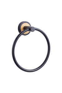 Product Κρίκος Μπάνιου Για Πετσέτα "Black" Sidirela E-4601 base image