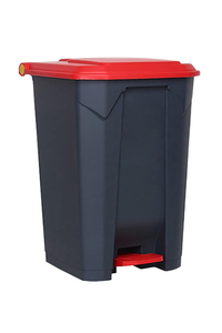Product Κάδος Απορριμμάτων Ανθρακί / Κόκκινο 50Lt base image