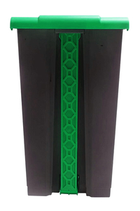 Product Κάδος Απορριμμάτων Ανθρακί / Πράσινο 80Lt base image