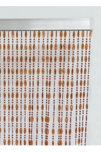 Product Κουρτίνα Πόρτας "Κρύσταλλο" 100x220cm Καφέ base image