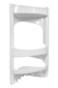Product 3 Storey Plastic Bathroom Corner Rack Sidirela 3488 base image