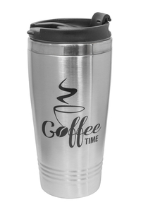 Product Κούπα Θερμός "Coffee Time" 450ml Inox Sidirela SW8061 base image