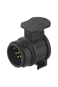 Product Αντάπτορας Πρίζας Κοτσαδόρου 7-Pin (Θηλυκό) Σε 13-Pin (Αρσενικό) Trailergear 9706105 base image