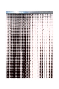 Product Κουρτίνα Πόρτας "Στάλα" 120x220cm Καφέ base image