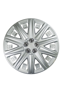 Product Τάσια Αυτοκινήτου 15" Ασημί Boston Σετ 4 τεμ. Streetwize SWUX116 base image
