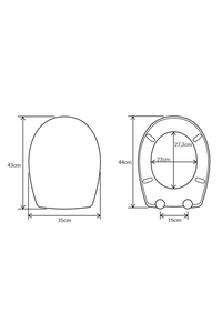 Product Toilet Seat Cover 43x36cm base image