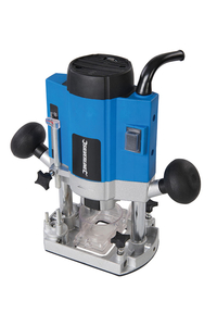 Product 1020W Plunge Router 1/4" & 8mm Silverline 329863 base image